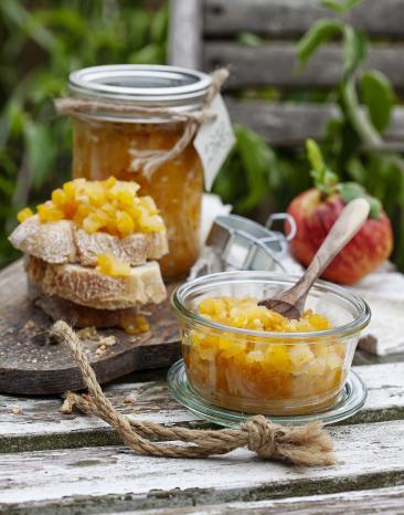 Kürbis-Apfel-Chutney