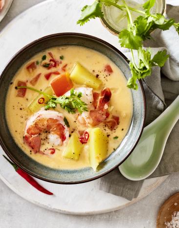 Asiatischer Kartoffel-Topf