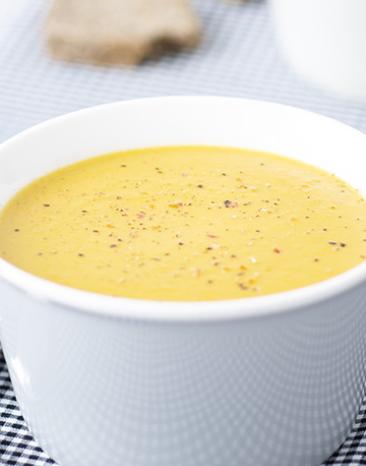 Kürbis Süßkartoffel Suppe.