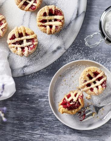 Mini-Linzer-Törtchen