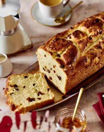 Klassisches Rosinenbrot
