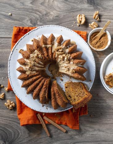 Saftiger Kürbiskuchen.