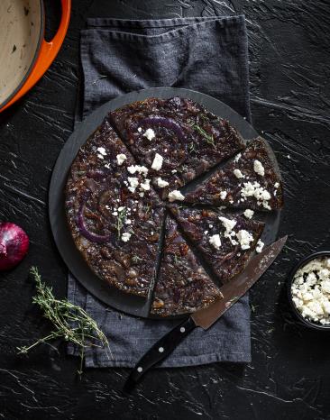 Zwiebel-Tarte-Tatin