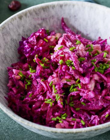 Roter Wintersalat