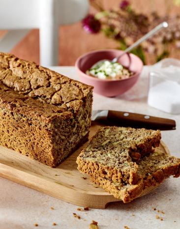 Glutenfreies Kürbiskernbrot