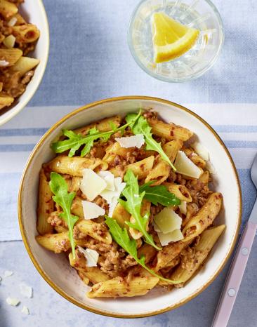 One-Pot-Bohnen-Hack-Nudeln