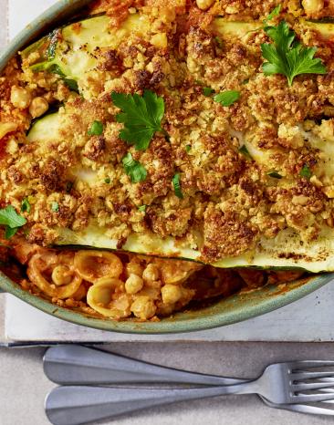 Veganer Nudelauflauf Veganer Nudelauflauf