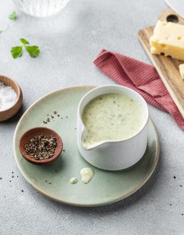 Bärlauch-Käse-Sauce
