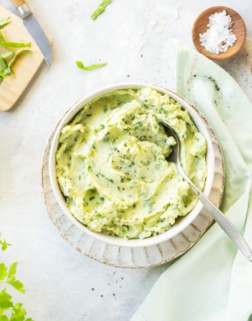 Bärlauch-Kartoffel-Püree