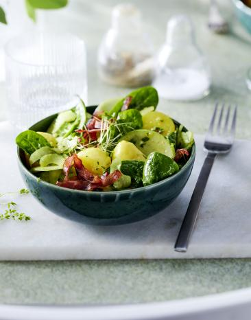 Schlanker Kartoffelsalat