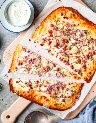 Low Carb Flammkuchen