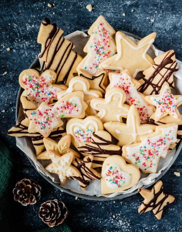 Vegane Ausstechplätzchen