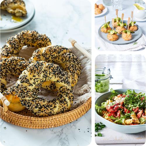 Leckere Rezeptsammlung für ein ausgewogenes Picknick.