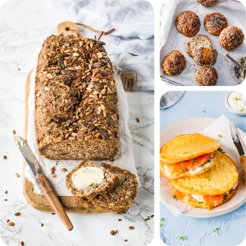 Low Carb Brot und Brötchen